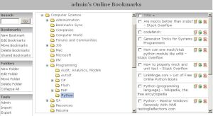 Online Bookmarks